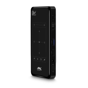 Portable Mini Projector Android 9 HD-MI Input 3D 4K Movie Projector P09-II with