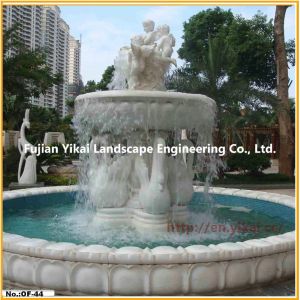 Quality Garden White Stone Fountain for sale