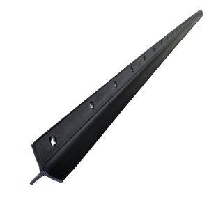 Heavy Duty Y-Post for Ranch with Customizable Color Black Galvanized Surface and