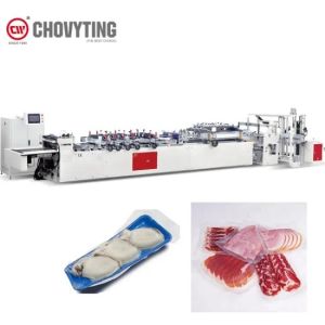 Quality Vacuum Pack Three Side Seal Pouch Making Machine 10PCS/Min for sale