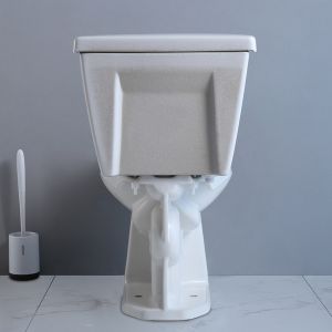 Elongated 2 Piece Toilet Watersense Commercial Toilets Soft Closed PP Seat