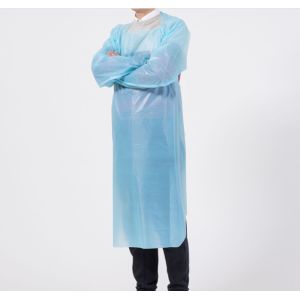 Disposable Waterproof plastic apron cpe gown Disposable CPE Gown excellent