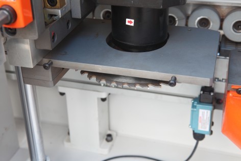 PVC Door Edge Banding Machine Hot Melt Glue Mdf Lipping Machine