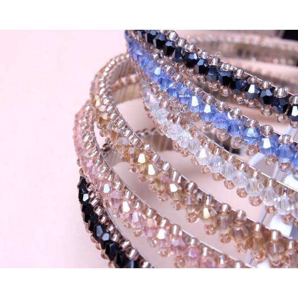 Glitter Polychrome Dance Wear Accessories Cercle Decorative Hair Pins For