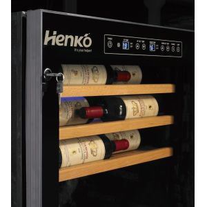 Elegant Upright Thermoelectric Wine Cooler Fridge Practical 90 Bottle