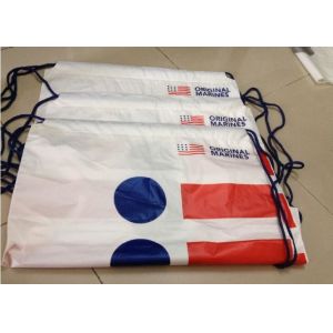 Biodegradable Cheap Price Customized Logo Printed Poly Drawstring Hotel Travel