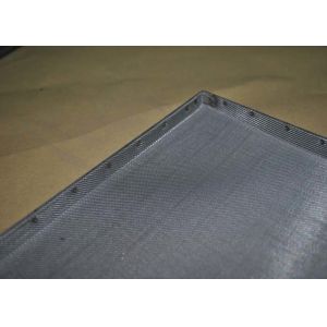 1-1.5mm Stainless Steel Wire Mesh Cable Tray For Baking High Temperature