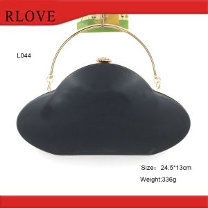 Clutch bag hardware accessories gold metal frame with plastic box