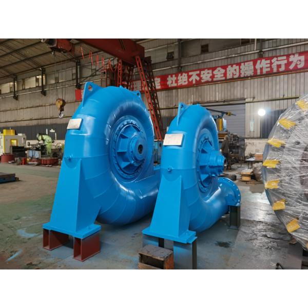 Buy Hydroelectric Electric Water Power Francis Hydro Turbine 800kw+400kw at wholesale prices