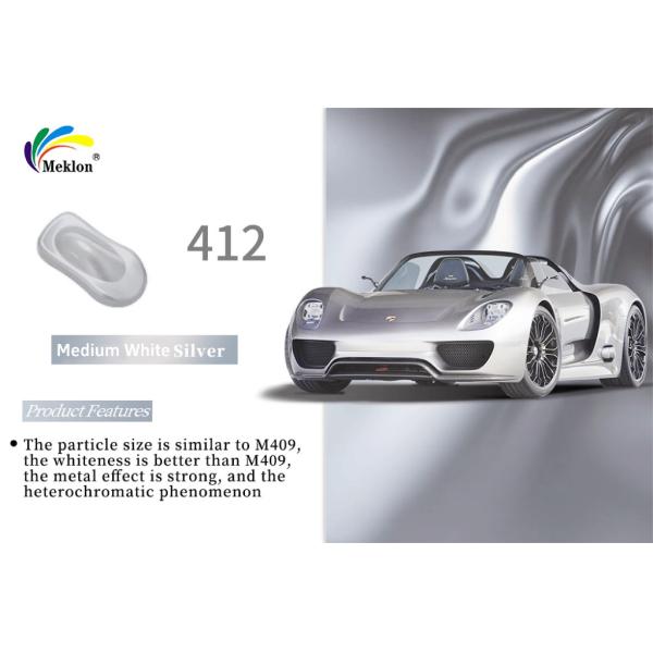 Buy OEM ODM Silver Auto Spray Paint , Washable Metallic Silver Color For Car at wholesale prices