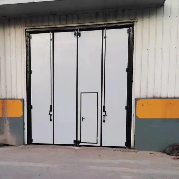 Buy Automatic 5mm Industrial Sliding Folding Doors Insulated Small at wholesale prices