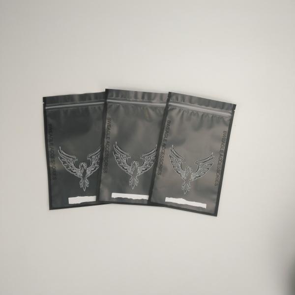 Customized Glossy Earphone Accessories Packaging Bag Earphones Headphones