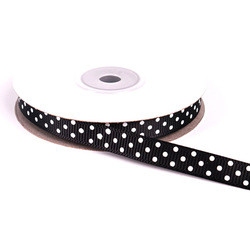 HOT SALE grosgrain polka dot ribbon printed grosgrain ribbon