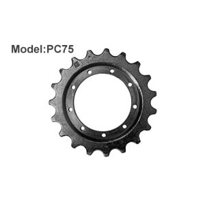 Quality Komatsu PC75-Series Excavator Drive Sprocket High Corrosion Resistance for sale