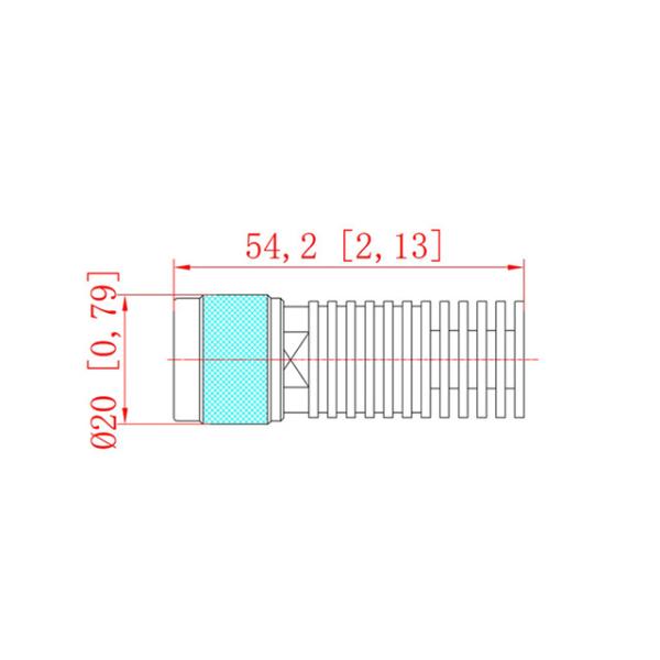 DC-6GHz 10W Dummy Load / Termination Load N Male for Connection