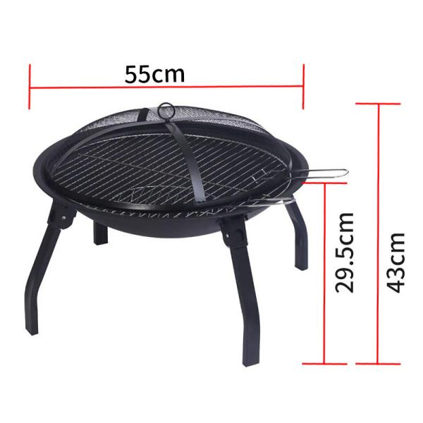 Buy Long Service Life Restaurant Smokeless Round Barbecue Roaster kebab Stainless Steel at wholesale prices