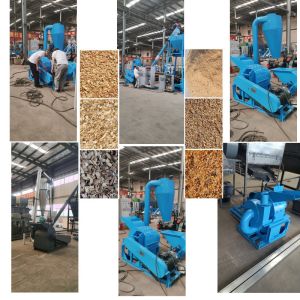 Big Capacity Wood Hammer Mill Wood Shredder Wood Chip Crusher