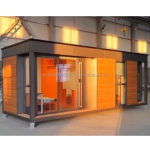 EU CE Certified Prefabricated Luxury Bedroom Container Home Sandwich Panel