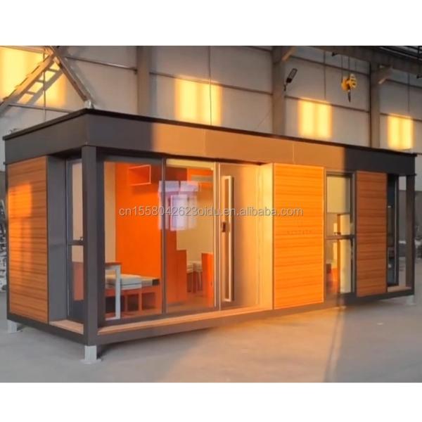 EU CE Certified Prefabricated Luxury Bedroom Container Home Sandwich Panel