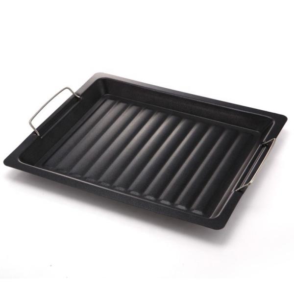 Buy Affordable Grill Pan Non Stick Frying Pan Rectangle Camping Outdoor Cookware at wholesale prices