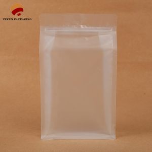 Food Transportation Solution Flat Bottom Bag With Multiple Extrusion Processing