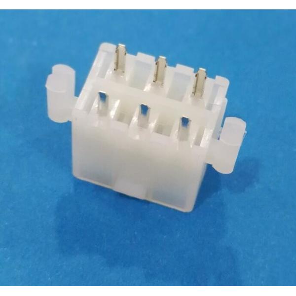 6 pin 4.2mm Pitch JVT PCB Header Connectors Vertical Type Dual Row UL94V-2
