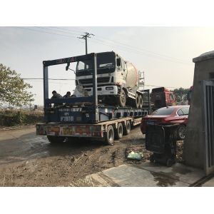 6 Units Isuzu 8cbm Mixer Truck Shipped to Manila port by 40FR container