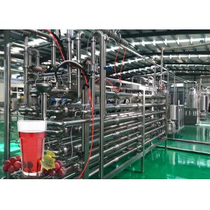 Industrial Grape Flavored Beverage Production Line For Grape Processing Plants