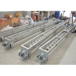Stainless Steel or Carbon Steel Inclined Screw Conveyor for Conveying Materials