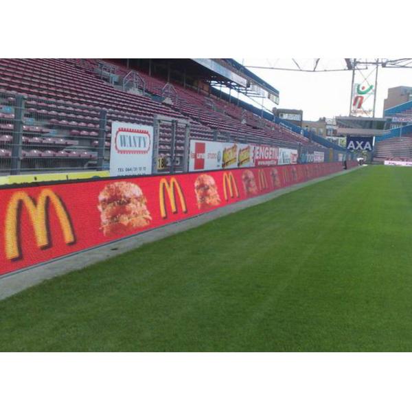 External Banner Stadium Perimeter Led Display Ip65 For Football Field