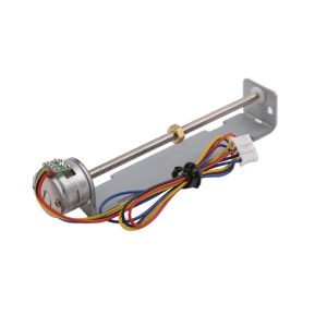 Small Size Slider Stepper Motor 15mm 8V Trapezoidal Screw With Hexagonal Nut Tr3