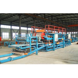 Computer Control Sandwich Panel Roll Forming Machine With Sheet Shearing Machine
