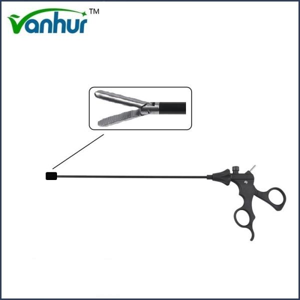 Advanced Reusable 5mm Abdominal Laparoscope Instrument with Blunt Wavy Teeth