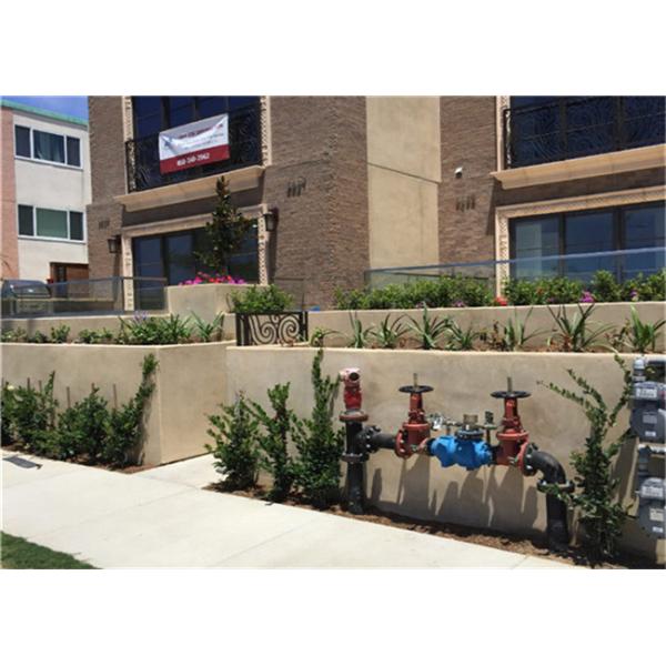 Durable Frameless Glass Railing Toughened Glass Balustrade With Stainless Steel Top Handrail