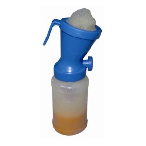 Plastic LDPE Foamer Teat Dip Cup For Livestocks