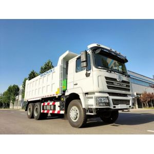 Quality SHACMAN 12 Wheels Tipper Truck F3000 6x4 375Hp EuroV White for sale