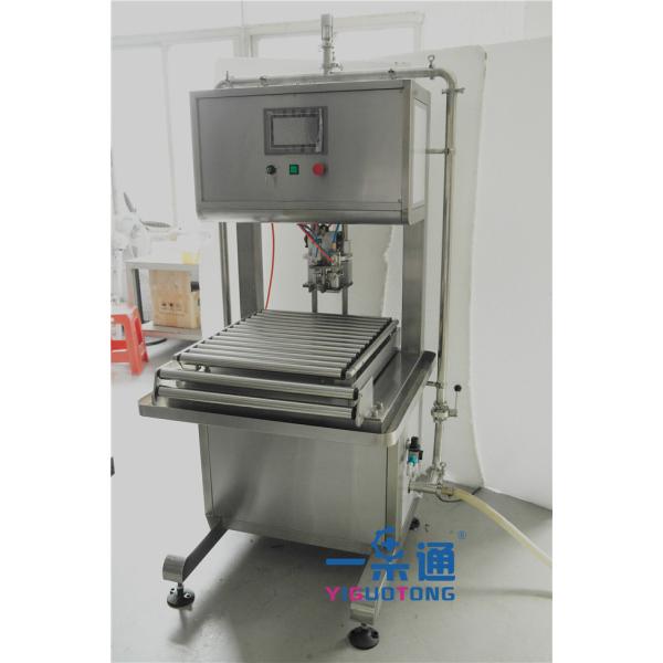 5l Coffee Drink Aseptic Bag Filler Chocolate Cream Bag In Box Filling Equipment