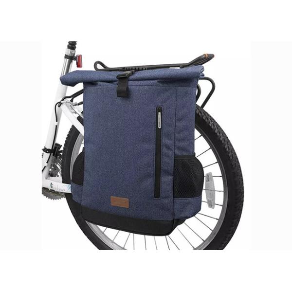 Buy Antiwear Polyester Cycling Day Pack , Expandable Waterproof Motorcycle Backpack at wholesale prices