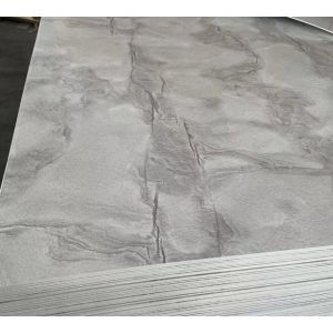 Waterproof PVC Marble Sheet Glossy Surface 3mm Marble Sheet ODM
