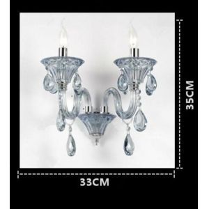 Purple chandelier K9 crystal for Living room Bedroom Lamp (WH-CY-83)