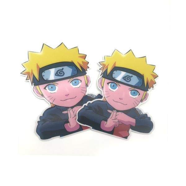 Cartoon Lenticular Waterproof Decals Flip Changing Stickers Anime 3D Motion Sticker for car