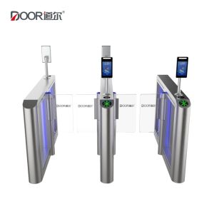 QR Code IP42 SS316 Face Recognition Turnstile Speed Gate