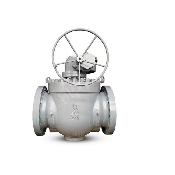 Buy API600 Top Entry Steel WCB Ball Valve With Flange Ends RF B16.9 at wholesale prices