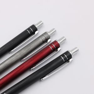 Classic Metal Ballpoint Pen Aluminum Promotion Logo Press Ball Pen