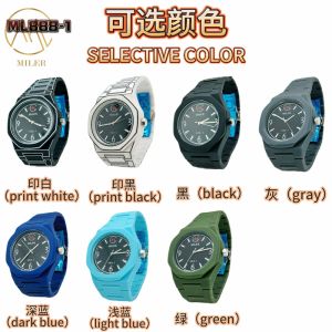 Miler Quartz Dress Watch Stainless Steel Band 30m Waterproof