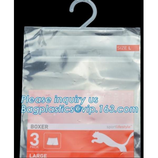Hanger Plastic Hook Bag for Packaging on Festivals,Hanger PVC bed sheet packaging bag with buttons,Stationery Set Transp