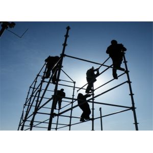 China Safe Ringlock Scaffolding System Pipe Support Scaffolding SGS Certification on sale