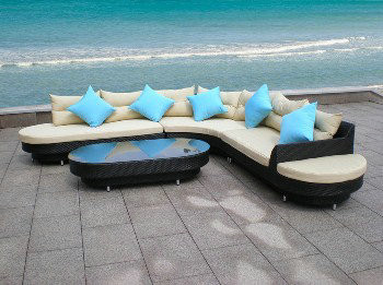 Buy wicker sofa set          at wholesale prices