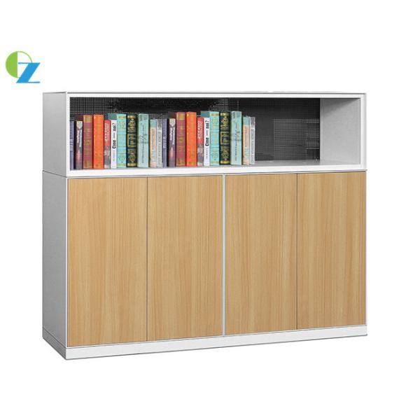 5mm Slim Edge Steel Office Modular file Cabinet Up Open And Down Swing Door