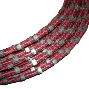 7.3 8.3mm Diamond Wire Saw for Granite Marble Block Squaring and Profiling